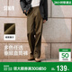 森馬（Semir）休閑褲男四季款寬松垂感直筒褲25秋冬季工裝運動(dòng)褲子109925127102