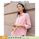 Abercrombie & Fitch【牛津襯衫】經(jīng)典小麋鹿圖案女裝春夏復古通勤長(cháng)袖襯衫140-4429 粉色 XS (160/84A)
