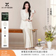 香影【王楚然同款】西裝外套套裝女2026夏季新款輕職場(chǎng)通勤三件套 西裝+吊帶+半身裙 S 155/80A/85-95斤