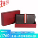 巴利（BALLY）禮盒裝【送男友】男士小牛皮拉鏈開(kāi)合手拿包錢(qián)包 TALEN 271 棕色
