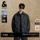 杰克·瓊斯（JACK&JONES） 男裝春季羽絨服翻領(lǐng)字母鋼印休閑舒適外套通勤上衣226123011