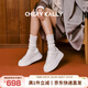 CHERY KALLY琪凱莉[楊冰怡同款]真皮小白鞋2026夏季新款增高板鞋女休閑鞋4017