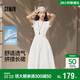 森馬（Semir）連衣裙女夏圓領(lǐng)褶皺收腰拼接涼感2026小心機優(yōu)雅長(cháng)裙109326114004