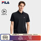 FILA斐樂(lè )官方短袖POLO衫男2026夏吸濕速干T恤上衣商務(wù)通勤透氣運動(dòng)t恤