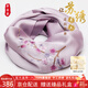 織錦樓國風(fēng)梅花刺繡絲巾女桑蠶絲手工蘇繡圍巾雙層真絲旗袍披肩生日禮物
