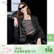 三彩2025秋季新款顯瘦西裝外套女格雷風(fēng)通勤百搭寬松 深邃灰 M