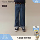 Teenie Weenie Kids小熊童裝秋季男童簡(jiǎn)約時(shí)尚基礎牛仔褲 深藍色 150cm