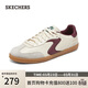 斯凱奇（Skechers）男鞋春季復古時(shí)尚休閑鞋通勤板鞋低幫舒適百搭德訓鞋254150W