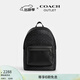 蔻馳（COACH）男士男包經(jīng)典標志W(wǎng)EST雙肩包老花商務(wù)大容量戶(hù)外旅行背包黑色 QB/炭黑色/黑色