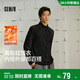 森馬（Semir）長(cháng)袖T恤男高領(lǐng)發(fā)熱打底輕薄搖粒絨25冬內搭上衣純色109725101105