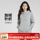 耐克（NIKE）女運動(dòng)服冬季連帽加絨寬松版型DQ5861-063 暗灰色 S