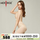 美人計（MERRIGE）美人計塑身內衣旗艦秋冬季收腹產(chǎn)后束腰束身連體衣全身 凝脂膚色 M (建議體重40KG_50KG)