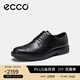 愛(ài)步（ECCO）商務(wù)皮鞋男 通勤正裝鞋德比鞋 都市倫敦系列525614 黑色41