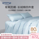 安敏諾（Anmino） 防螨四件套純棉80支母嬰A類(lèi)床單床笠款防螨蟲(chóng)塵螨床品四季用品 靜謐藍 1.8m全包 床笠款 被套200*230cm
