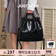 歐時(shí)納（JUST STAR）趙昭儀同款雙肩包女包2026新款輕奢通勤斜挎雙肩背包書(shū)包生日禮物