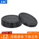 JJC 相機機身蓋 鏡頭后蓋 EF/EF-S卡口 適用佳能70D 5D3 80D 6D2 760D 77D 850D 90D 750D 1500D單反 【一件套】機身蓋+鏡頭后蓋