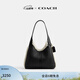蔻馳（COACH）女士羊毛皮BROOKLYN 28號單肩斜挎包手提包春季女包 B4/黑色 天然色