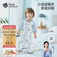 貝肽斯嬰兒睡袋夏季薄兒童睡裙純棉家居空調防踢被一體睡衣宇航員100碼
