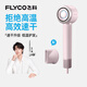 飛科（FLYCO）【王一博推薦】高速電吹風(fēng)機節日禮物家用便攜出行必備速干負離子大風(fēng)力護發(fā)吹風(fēng)筒FH6371鉆石粉