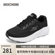 斯凱奇（Skechers）搖搖鞋女春跑步鞋網(wǎng)面厚底緩震運動(dòng)舒適慢跑鞋休閑鞋129365