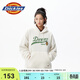 Dickies衛衣 時(shí)尚款連帽仿羊羔絨衛衣男女同款情侶款11263 奶油色 S