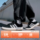 adidas「面包鞋」GRAND COURT BASE 00s休閑低幫板鞋男女阿迪達斯 黑色/白色/樹(shù)脂黃(推薦女生選小半碼)   39