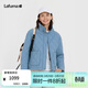 LAFUMA樂(lè )飛葉戶(hù)外菱格紋新雪麗棉服女士 秋冬立領(lǐng)保暖棉衣外套LFJU5CM60 迎風(fēng)藍GL S (36)160/80A