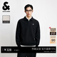 杰克·瓊斯（JACK&JONES） 男裝春季日常百搭肌理感提花針織寬松polo領(lǐng)潮流衛衣226133070