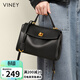 viney牛皮包包女包大容量手提單肩包輕奢斜挎生日禮物高級感送女友老婆