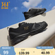 361°運動(dòng)鞋男鞋春夏季新品透氣網(wǎng)面跑鞋黑色通勤輕質(zhì)慢跑步鞋 曜石黑/皇冠金【透氣網(wǎng)布】 42