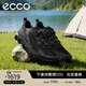 愛(ài)步（ECCO）運動(dòng)鞋男鞋 戶(hù)外徒步鞋輕便透氣跑步鞋男士休閑鞋厚底 驅動(dòng)820264 黑色82026451052 41