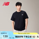 NEW BALANCE上衣男款夏季潮流時(shí)尚百搭舒適短袖T恤MT51985 BK M