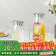 樂(lè )扣樂(lè )扣（LOCK&LOCK）涼水壺耐熱玻璃泡茶檸檬水果水杯子帶把家用大容量玻璃茶水杯1.2L