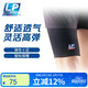 LP648運動(dòng)護大腿 跑步健身 排羽毛網(wǎng)足籃球運動(dòng)大腿套單只裝黑色M