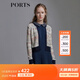 PORTS寶姿女裝春夏新品長(cháng)袖短針織開(kāi)衫SM8K005MKD008 晴空藍 M （6）
