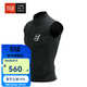 COMPRESSPORT背心男女款越野正姿無(wú)袖健身透氣輕量跑步壓縮緊身衣 黑 M