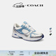 蔻馳（COACH）男士男鞋SPORT運動(dòng)鞋跑步鞋平底鞋簡(jiǎn)約透氣輕奢 風(fēng)信子色 40
