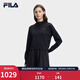FILA 斐樂(lè )官方女子連衣裙2026春新款時(shí)尚休閑寬松假兩件拼接裙子 傳奇藍-NV L 170/88A/L