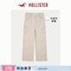 HOLLISTER小海鷗圖案可調節褲腰工裝休閑褲26春女裝356-6036 淺棕色 28 165/72A 6標準版