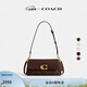 蔻馳（COACH）女士JET單肩包牛皮革真皮斜挎包春季高級感女包 B4/楓棕色 楓棕色