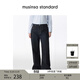 MUSINSA STANDARD韓國26春季新品女士時(shí)尚休閑百搭日常寬腿牛仔褲 深靛藍（DI） 26