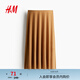H&M女裝半身裙春季寬松松緊腰高腰簡(jiǎn)約A字中長(cháng)款裙1264874 深米色 XL 170/100