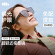 蕉下（beneunder）近視可戴太陽(yáng)鏡套鏡折疊近視墨鏡開(kāi)車(chē)防強光大方圓框戶(hù)外FD011
