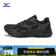 美津濃（MIZUNO）男女跑步運動(dòng)鞋緩震透氣網(wǎng)面拼接反光標識都市跑鞋 RACER S