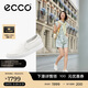 愛(ài)步（ECCO）小白鞋女  一腳蹬平底休閑板鞋 柔酷60周年219253 白色38