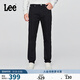 Lee品709修身中腰錐形五袋款黑色男牛仔褲 黑色  30 