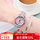 卡西歐（CASIO）手表女 指針系列 時(shí)尚簡(jiǎn)約石英女表 防水學(xué)生考試表 LTP-V005D-4B