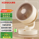 康佳USB小風(fēng)扇充電空氣循環(huán)扇家用臺式電風(fēng)扇小型換氣扇香薰驅蚊桌面風(fēng)扇迷你戶(hù)外露營(yíng)風(fēng)扇4000mA
