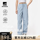 ROCK&ICE戶(hù)外傘兵褲女款春夏超輕涼感防曬褲寬松闊腿褲休閑長(cháng)褲子 冰海藍/310 S