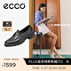 愛(ài)步（ECCO）單鞋女 26年夏季新款百搭休閑復古樂(lè )福鞋女鞋 都市維也納231333 黑色23133301001 38